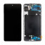 Дисплей для Samsung Galaxy A71 (A715F) модуль с рамкой Черный - Сервисный Оригинал