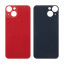 Задняя крышка для iPhone 14 (A2883) Красный (стекло, широкий вырез под камеру, логотип)