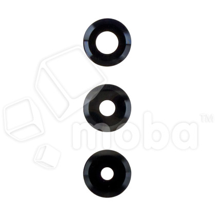 Стекло камеры для Tecno Camon 40 Pro 4G (CM6) (комплект 3 шт.) Черный