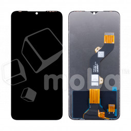 Дисплей для Infinix Smart 6 (X6511) в сборе с тачскрином Черный - Оптима