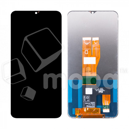 Дисплей для Realme C30s (RMX3690) в сборе с тачскрином Черный - Оптима