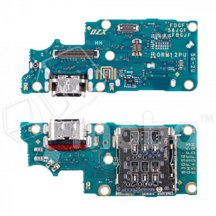 Шлейф для Realme 12+ 5G/12 4G (RMX3867/RMX3871) плата системный разъем/разъем SIM/микрофон