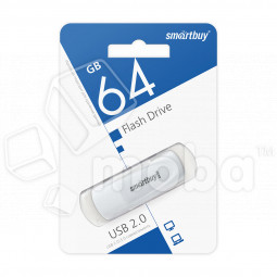 USB-флеш (USB 2.0) 64GB Smartbuy Scout Белый