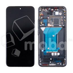 Дисплей для Xiaomi 14 (23127PN0CG) модуль с рамкой Черный - OR (SP)