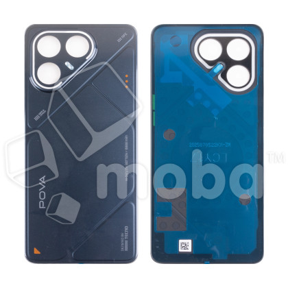 Задняя крышка для Tecno Pova 7 5G (LJ7) Черный - Премиум