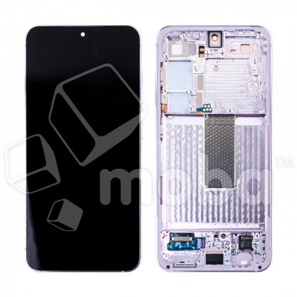 Дисплей для Samsung Galaxy S23 (S911B) модуль с рамкой Лавандовый - OR (SP)