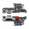 Шлейф для Xiaomi Redmi 13C 4G/Poco C65 (23100RN82L/2310FPCA4G) плата на системный разъем/микрофон - Премиум