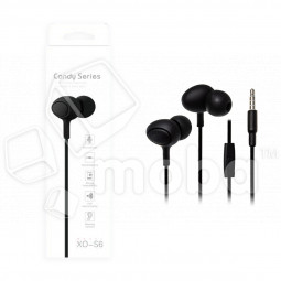 Гарнитура "3,5 мм" Jack XO S6 (вакуумные) Черный