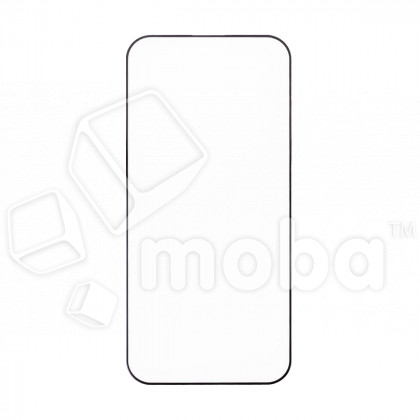 Защитное стекло "Матовое" для iPhone 16 Pro Max Черный (Закалённое, полное покрытие)