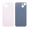 Задняя крышка для iPhone 13 (A2635) Розовый (стекло, монолит, широкий вырез под камеру, логотип) - Премиум
