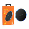 Беспроводное зарядное устройство Borofone BQ3 Pro (15W, быстрая зарядка, подсветка) Черный