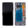 Дисплей для Samsung Galaxy S10 (G973F) модуль с рамкой Черный - (OLED) (Full Size)