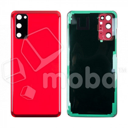 Задняя крышка для Samsung Galaxy S20 (G980F) Красный - Премиум