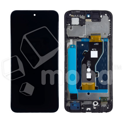 Дисплей для Infinix Hot 50i (X6531) модуль с рамкой Черный - OR