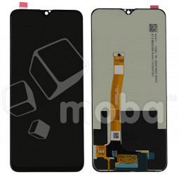 Дисплей для Realme 5 Pro (RMX1971) в сборе с тачскрином Черный - Оптима