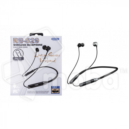 Беспроводные наушники Bluetooth Remax RB-S29 (вакуумные) Черный