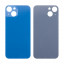 Задняя крышка для iPhone 13 (A2635) Синий (стекло, монолит, широкий вырез под камеру, логотип) - Премиум