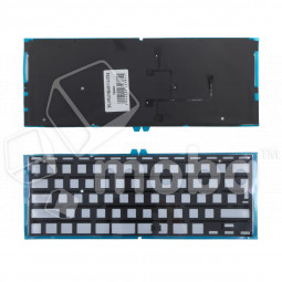 Подсветка клавиатуры для ноутбука MacBook Air 11" A1370/A1465 (2011-2015, Г-образный Enter RU) Черный