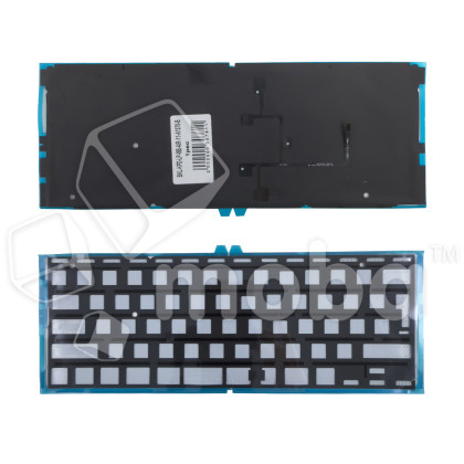 Подсветка клавиатуры для ноутбука MacBook Air 11" A1370/A1465 (2011-2015, Г-образный Enter RU) Черный
