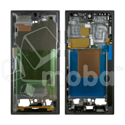 Рамка дисплея для Samsung Galaxy S24 Ultra (S928B) Черный (возможен дефект ЛКП)