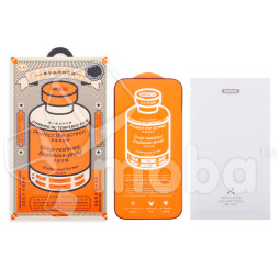 Защитное стекло Remax Medicine Glass GL-83 для iPhone 17 Pro Max (сверхпрочное) Черный