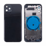 Корпус для iPhone 11 (1 Sim) Черный - Премиум