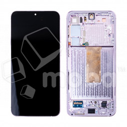 Дисплей для Samsung Galaxy S23+ (S916B) модуль с рамкой Лавандовый - OR (SP)