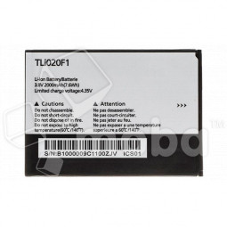 Аккумулятор для Alcatel OT-5045D/OT-4045D/OT-5010D/OT-5042X/OT-6036Y/OT-7041D/OT-5044D (TLi020F1/TLi020F)