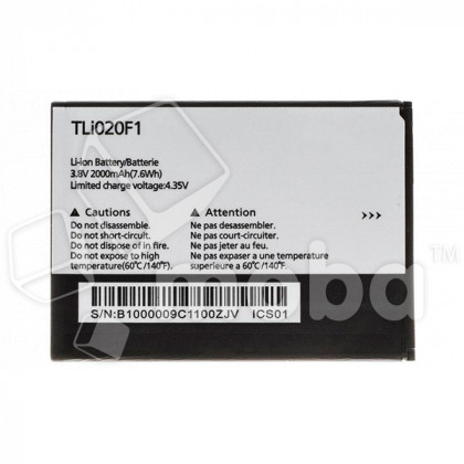Аккумулятор для Alcatel OT-5045D/OT-4045D/OT-5010D/OT-5042X/OT-6036Y/OT-7041D/OT-5044D (TLi020F1/TLi020F)