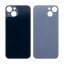 Задняя крышка для iPhone 13 (A2635) Черный (стекло, монолит, широкий вырез под камеру, логотип) - Премиум