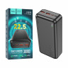Внешний Аккумулятор (Power Bank) Hoco J101B 30000 mAh (22.5W, QC3.0, PD, 2USB, MicroUSB, Type-C, LED индикатор) Черный