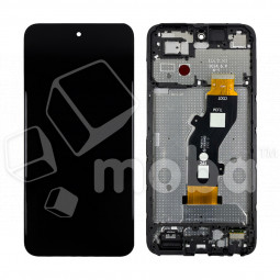 Дисплей для Tecno Spark Go 1 (KL4) модуль с рамкой Черный - OR