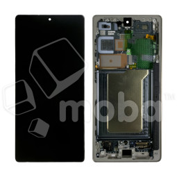 Дисплей для Samsung Galaxy S25 Ultra (S938B) модуль с рамкой Черный - OR (SP)