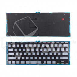Подсветка клавиатуры для ноутбука MacBook Air 11" A1370/A1465 (2011-2015, прямой Enter RU) Черный
