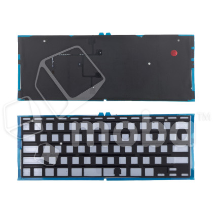 Подсветка клавиатуры для ноутбука MacBook Air 11" A1370/A1465 (2011-2015, прямой Enter RU) Черный