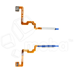 Шлейф для Xiaomi Redmi 12 4G (23053RN02Y) сканер отпечатка пальцев Серебро