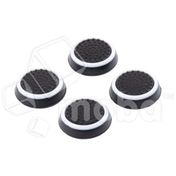 Накладки на стики для геймпада (универсальный, 4 шт.) Черно-белый