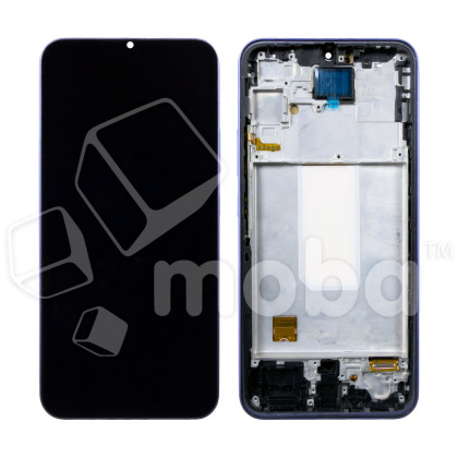 Дисплей для Samsung Galaxy A34 5G (A346B) модуль с рамкой Фиолетовый - (OLED) (Full Size)