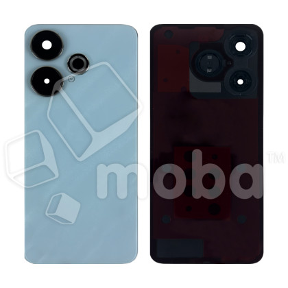 Задняя крышка для Xiaomi Redmi 13 4G (24040RN64Y) Голубой - Премиум