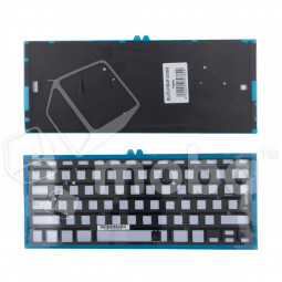 Подсветка клавиатуры для ноутбука MacBook Air 13" A1369/A1466 (2011-2017, Г-образный Enter RU) Черный
