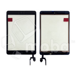 Тачскрин для iPad mini 3 2014 (A1599/A1600) в сборе с микросхемой Черный - OR