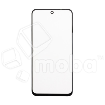 Стекло для переклейки Tecno Spark 30 4G (KL6) в сборе с OCA пленкой Черный - OR (Mitsubishi)