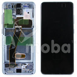 Дисплей для Samsung Galaxy S20 (G980F) модуль с рамкой Голубой - OR (SP)