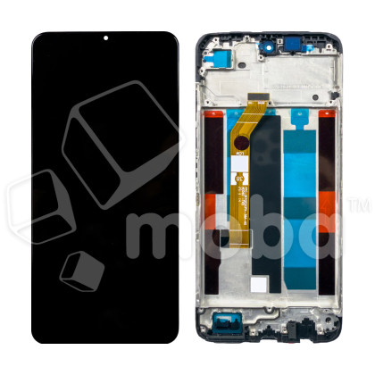 Дисплей для Realme C71/P3 Lite 4G (RMX5303/RMX5300) модуль с рамкой Черный - OR