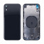 Корпус для iPhone Xr (1 Sim) Черный - Премиум