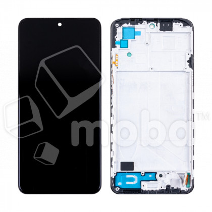 Дисплей для Xiaomi Redmi Note 10/10S/Poco M5s (M2101K7AG/M2101K7BNY/M2102K7AG/2207117BPG) модуль с рамкой Черный - (In-Cell)