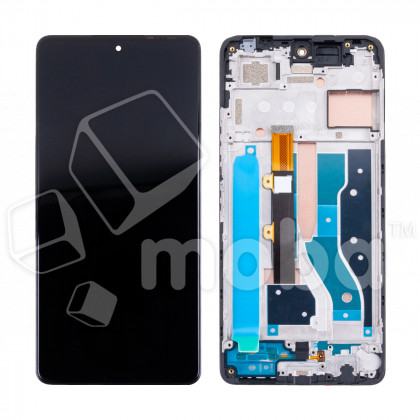 Дисплей для Tecno Camon 20 Pro 4G/20 (CK7n/CK6n) модуль с рамкой Черный - OR