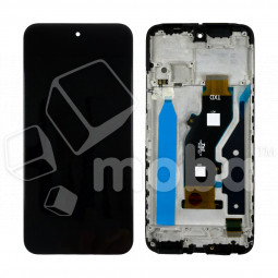 Дисплей для Tecno Spark 30C 4G (KL5n) модуль с рамкой Черный - OR