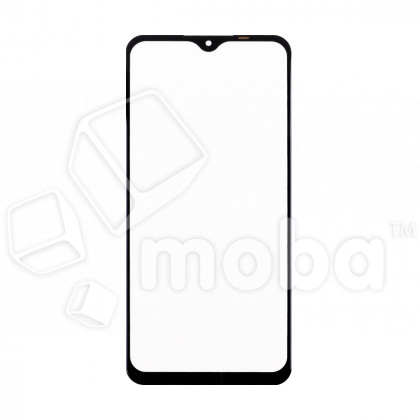 Стекло для переклейки Xiaomi Redmi 9 (M2204J19AG) в сборе с OCA пленкой Черный - OR (Mitsubishi)
