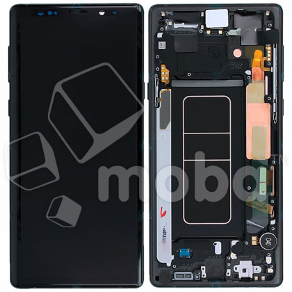 Дисплей для Samsung Galaxy Note 9 (N960F) модуль с рамкой Черный - OR (SP)